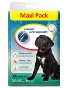 4DOG Maxi Pack covorașe absorbante câini cu benzi adezive poliester 60x60cm 30buc