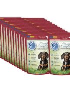4DOG XS-XL Vită plic hrană umedă câini (în sos) bax 100g x 24buc