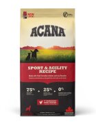 Acana Dog Sport & Agility hrană uscată fără cereale câini Dog Sport&Agility XS-XL Pui hrană uscată fără cereale câini activitate intensă 11.4kg