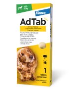 ADTAB deparazitare externă câini comprimate masticabile deparazitare externă câini M(11 - 22kg) comprimate masticabile 450mg x 1buc