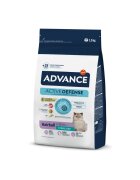 Advance Hairball Sterilised Curcan hrană uscată pisici sterilizate limitarea ghemurilor de blană 1.5kg