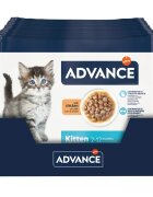 Advance Kitten Pui plic hrană umedă pisici junior (în sos) multipack 85g x 4buc