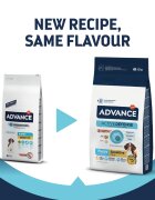 Advance Puppy Sensitive Care XS-XL Somon hrană uscată câini junior sistem digestiv 12kg