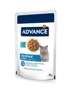Advance Sterilised Cod plic hrană umedă pisici sterilizate (în sos) 85g
