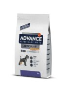 ADVANCE VETERINARY DIETS Articular Reduced Calories XS-XL Pui dietă veterinară hrană uscată câini sistem articular obezitate 3kg