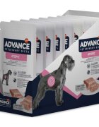ADVANCE VETERINARY DIETS Atopic Derma Care XS-XL Curcan dietă veterinară plic hrană umedă câini piele & blană (în aspic) bax 150g x 8buc