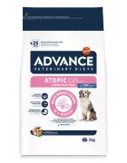 ADVANCE VETERINARY DIETS Dog Atopic Care dietă veterinară hrană uscată câini afecțiuni dermatologice Atopic Medium/Maxi M-L dietă veterinară câini hrană uscată afecțiuni dermatologice 3kg