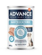 ADVANCE VETERINARY DIETS Gastroenteric Medium & Maxi M-XL Pui dietă veterinară conservă hrană umedă câini sistem digestiv (pate) 400g