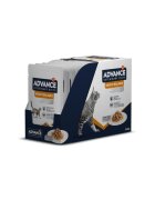 ADVANCE VETERINARY DIETS Weight Balance Carne plic hrană umedă pisici obezitate (în sos) bax 85g x 12buc