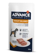 ADVANCE VETERINARY DIETS Weight Balance XS-XL Pui dietă veterinară plic hrană umedă câini obezitate (în aspic) bax 150g x 8buc