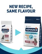 Advance Vitality +10 Sterilised Pui hrană uscată pisici sterilizate senior 1.5kg
