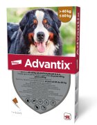 Advantix deparazitare externă câini pipetă repelentă 600 deparazitare externă câini pipetă repelentă XL(40 - 60kg) 1buc