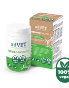 adVET NeuroProtect supliment sistem nervos & calmante câini capsule NeuroProtect XS-XL supliment sistem nervos & calmante câini și pisici flacon 45 capsule