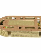 Agility Ball Maze 1 scratcher interactiv pisici carton maro 43.18x24.76x6.35cm