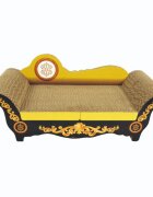 Agility Canapea Royal 1 scratcher pisici carton bej 53.34x24.13x22.22cm