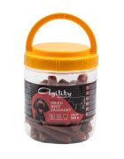 Agility Cârnăciori Uscați XS-XL Vită găletușa recompense câini 500g