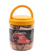 Agility Cubulețe XS-XL Vită găletușa recompense câini 300g