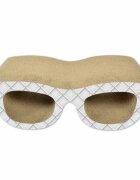 Agility Ochelari scratcher pisici carton alb și gri 49.53x24.13x17.01cm