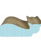 Agility Pisica 2 scratcher pisici carton albastru 57.15x23.49x20.32cm