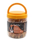 Agility Semi-baton de Calciu XS-XL Pui punguță recompense câini 500g