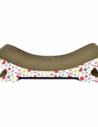 Agility Sezlong scratcher pisici carton multicolor 68.58x22.86x17.78cm
