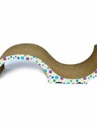 Agility Wave 3 scratcher pisici carton multicolor 62.23x23.49x16cm