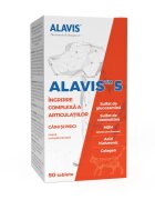 ALAVIS 5 supliment sistem articular câini comprimate 5 XS-XL supliment sistem articular câini și pisici flacon 90 comprimate