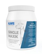 ALAVIS Single Maxik supliment sistem articular câini pudră Single Maxik M-XL supliment sistem articular câini flacon 600g pudră