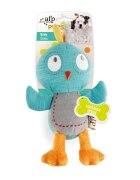 All For Paws Birdy jucărie de pluș câini junior XS-M pluș cu sunet multicolor 19 x 11 x 4.5 cm