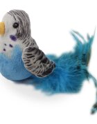 All For Paws Bouncing Bird jucărie de pluș pisici pluș catnip diverse culori