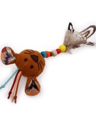 All For Paws Dream Catcher cu Șoricel jucărie interactivă pisici textil cu sunet diverse culori