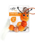 All For Paws Feather Snake jucărie de pluș pisici pluș jucării agățate activități fizice diverse culori