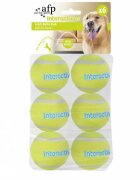 All For Paws Rezerva 6 Mingi Tenis pentru Lansatorul de Mingi & Recompense jucărie minge câini S-L sintetic activități fizice galben ⌀6.6 cm