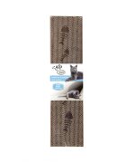 All For Paws scratcher pisici carton catnip maro 45 x 11.5 x 2.5 cm