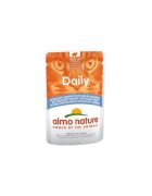 Almo Nature Daily Cat Cod și Creveți plic hrană umedă pisici (în sos) 70g