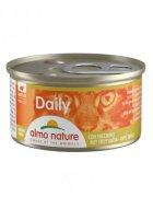 Almo Nature Daily Cat Curcan conservă hrană umedă fără cereale pisici (pate) 85g