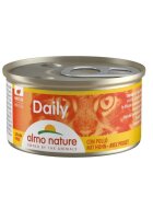 Almo Nature Daily Cat Pui conservă hrană umedă fără cereale pisici (pate) 85g