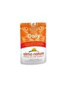 Almo Nature Daily Cat Pui și Vită plic hrană umedă pisici (în sos) 70g