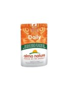 Almo Nature Daily Cat Vițel și Miel plic hrană umedă pisici (în sos) 70g