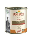Almo Nature HFC Puppy XS-XL Pui conservă hrană umedă câini junior (în supă) 280g
