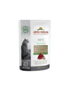 Almo Nature HFC Ton și Hamsii plic hrană umedă pisici (în supă) 55g