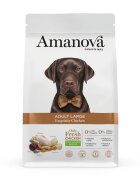 AMANOVA Adult Large L-XL Pui hrană uscată monoproteică câini 12kg