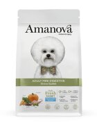 AMANOVA Adult Mini Digestive XS-S Iepure hrană uscată monoproteică fără cereale câini sistem digestiv 7kg