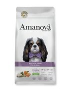 AMANOVA Mature Mini XS-S Pește alb hrană uscată monoproteică câini senior 7kg