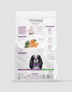 AMANOVA Mature Mini XS-S Pește alb hrană uscată monoproteică câini senior 7kg