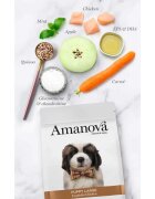 AMANOVA Puppy Large L-XL Pui hrană uscată monoproteică câini junior 12kg