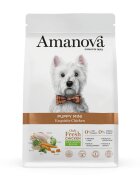 AMANOVA Puppy Mini XS-S Pui hrană uscată monoproteică câini junior 2kg
