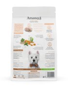 AMANOVA Puppy Mini XS-S Pui hrană uscată monoproteică câini junior 2kg