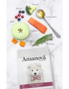 AMANOVA Puppy Sensitive XS-XL Somon hrană uscată monoproteică fără cereale câini junior piele & blană sistem digestiv 7kg