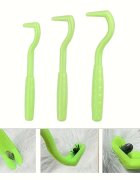 AMEEA Pet Tick Trap Set accesoriu antiparazitar câini și pisici XS-XL dispozitiv extracție capușe verde 3buc Pet Tick Trap Set accesoriu antiparazitar câini și pisici XS-XL dispozitiv extracție capușe verde 3buc
